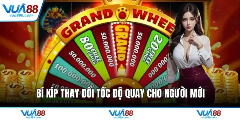 Bí kíp thay đổi tốc độ quay cho người mới