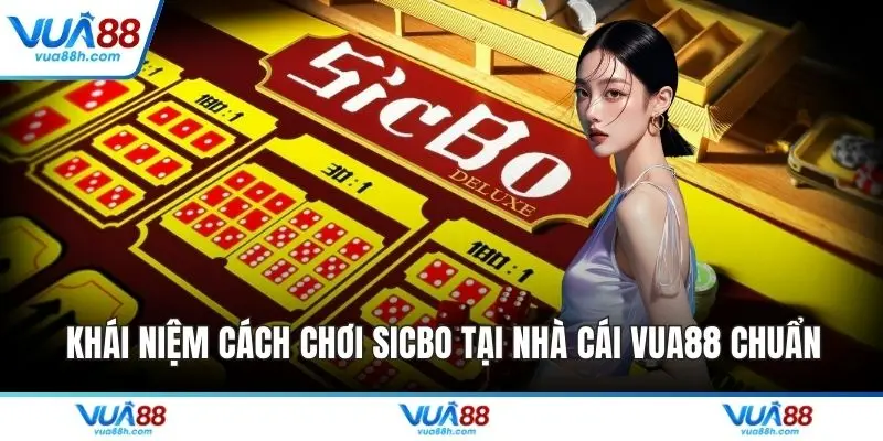 Khái niệm cách chơi sicbo tại nhà cái VUA88 chuẩn